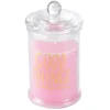 Clearance * Bougie Parfumee Bocal "Winter Blush" 14Cm Rose
