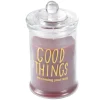 Hot * Bougie Parfumee Bocal "Winter Blush" 14Cm Rouge