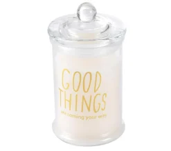 Online * Bougie Parfumee Bocal "Winter Blush" 14Cm Blanc