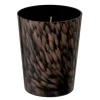 Flash Sale * Bougie Parfumee "Bois De Santal" 16Cm Noir Et Or
