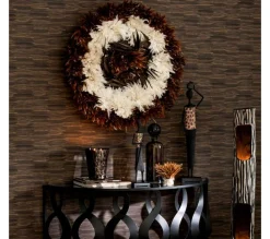 Flash Sale * Bougie Parfumee "Bois De Santal" 16Cm Noir Et Or