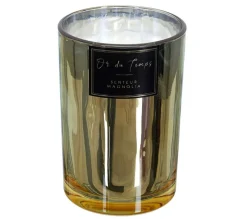 Sale * Bougie Parfumee "Electroplate" 14Cm Magnolia
