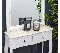Flash Sale * Bougie Parfumee En Verre "Bulle" 16Cm Fleur De Coton