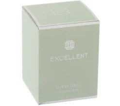 Flash Sale * Bougie Parfumee En Verre "Excellent" 12Cm Bergamot Wood Vert