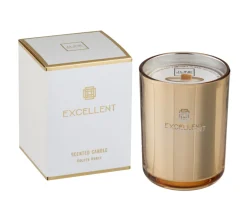 Store * Bougie Parfumee En Verre "Excellent" 12Cm Golden Honey