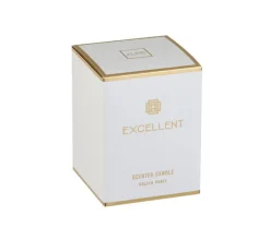 Store * Bougie Parfumee En Verre "Excellent" 12Cm Golden Honey