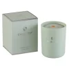 Clearance * Bougie Parfumee En Verre "Excellent" 14Cm Bergamot Wood Vert