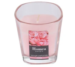 Cheap * Bougie Parfumee En Verre "Essentiel" 7Cm Rose