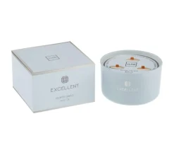 Shop * Bougie Parfumee En Verre "Excellent" 13Cm White Tea