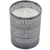 Best Sale * Bougie Parfumee "Graphic Ethnic" 8Cm Noir