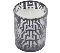 Best Sale * Bougie Parfumee "Graphic Ethnic" 8Cm Noir