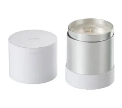 Flash Sale * Bougie Parfumee "Simplicity" 12Cm Argent Et Blanc