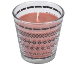 Sale * Bougie Parfumee Tonka "Ethnic Folk" 9Cm Terracotta