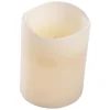 New * Bougie Pilier Led "Jasper" 12Cm Multicolore