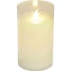 Online * Bougie Ronde Led "Verrine" 12Cm Blanc