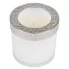 Outlet * Bougie Verrine Parfumee "Elegant" 10Cm Blanc
