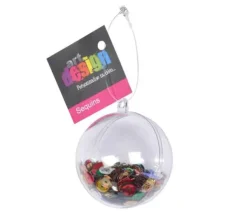 * Guirlande Et Boule De Sapin^Boule De Noël "Sequins" Multicolore