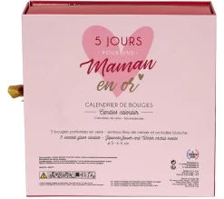 New * Calendrier 5 Bougies Parfumees 