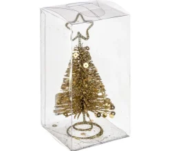 Discount * Cavalier De Table Sapin "Colorama" 10Cm Or
