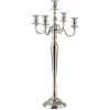 Shop * Chandelier 5 Tetes Design "Classic" 100Cm Argent