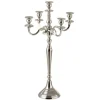 Shop * Chandelier 5 Tetes Design "Classic" 63Cm Argent