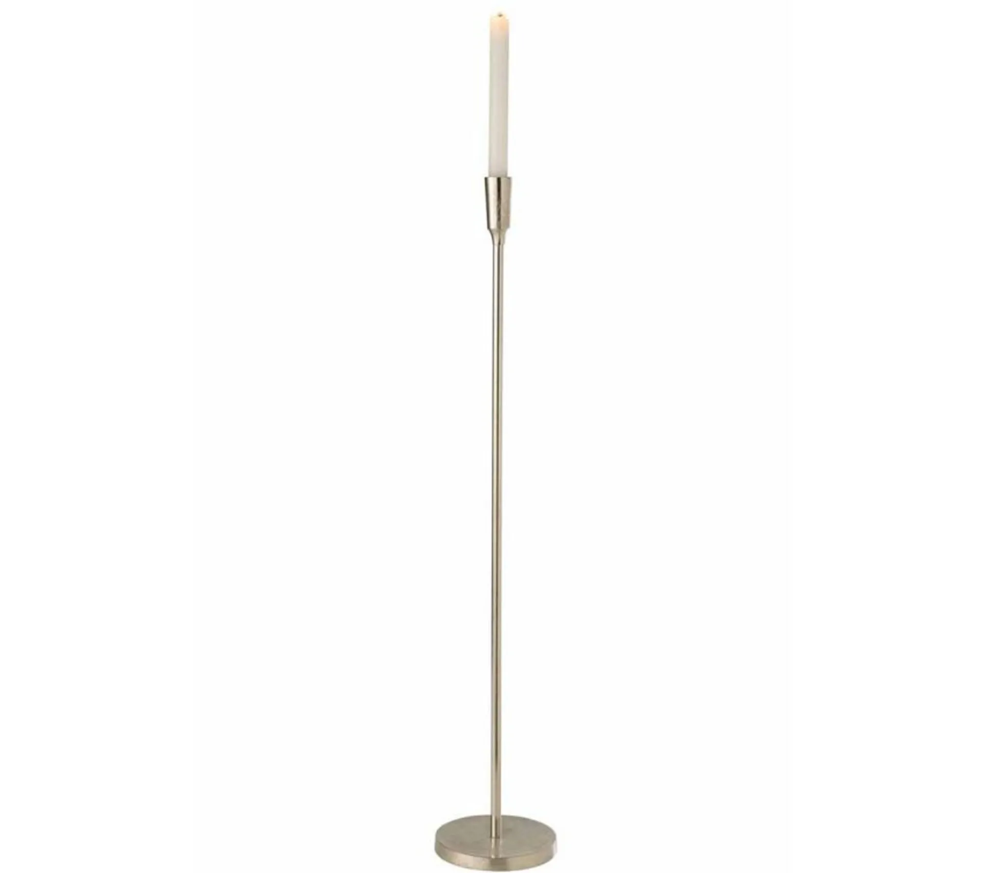 New * Chandelier En Metal "Junany" 81Cm Argent