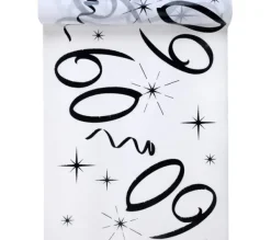 * Anniversaire Et Autres Fêtes^Chemin De Table Décoratif En Non-Tisse 60 Ans - Santex