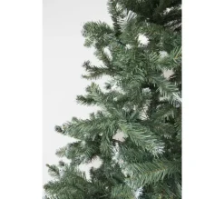 CHRISTMAS DAY Sapin Et Accessoire^ Sapin De Noël Artificiel Vert Pointes Blanches - 1.50M - 4177