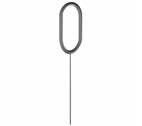 * Anniversaire Et Autres Fêtes^Cierge Magique "Chiffre 0" 15Cm Argent