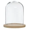Hot * Cloche Décorative En Verre "Shine" 29Cm Naturel