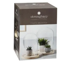 Best Sale * Cloche Décorative En Verre "Shine" 26Cm Naturel