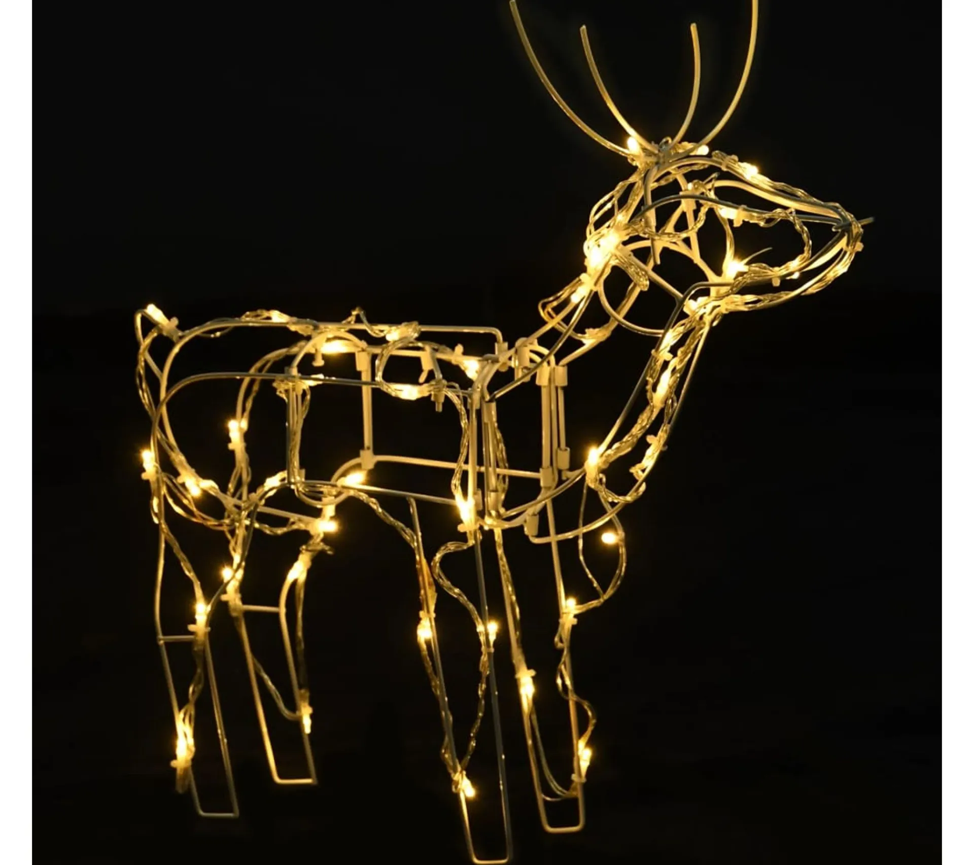 Fashion * Cordon Lumineux De Noël 3 Pcs Rennes 229 Led