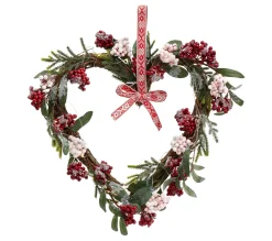 Cheap * Couronne De Porte Coeur Led