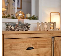 Best * Déco A Poser Noël 20 Led 30 Cm Naturel