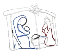 Online * Décoration De La Creche De Noël 240 Led 116X41X87 Cm