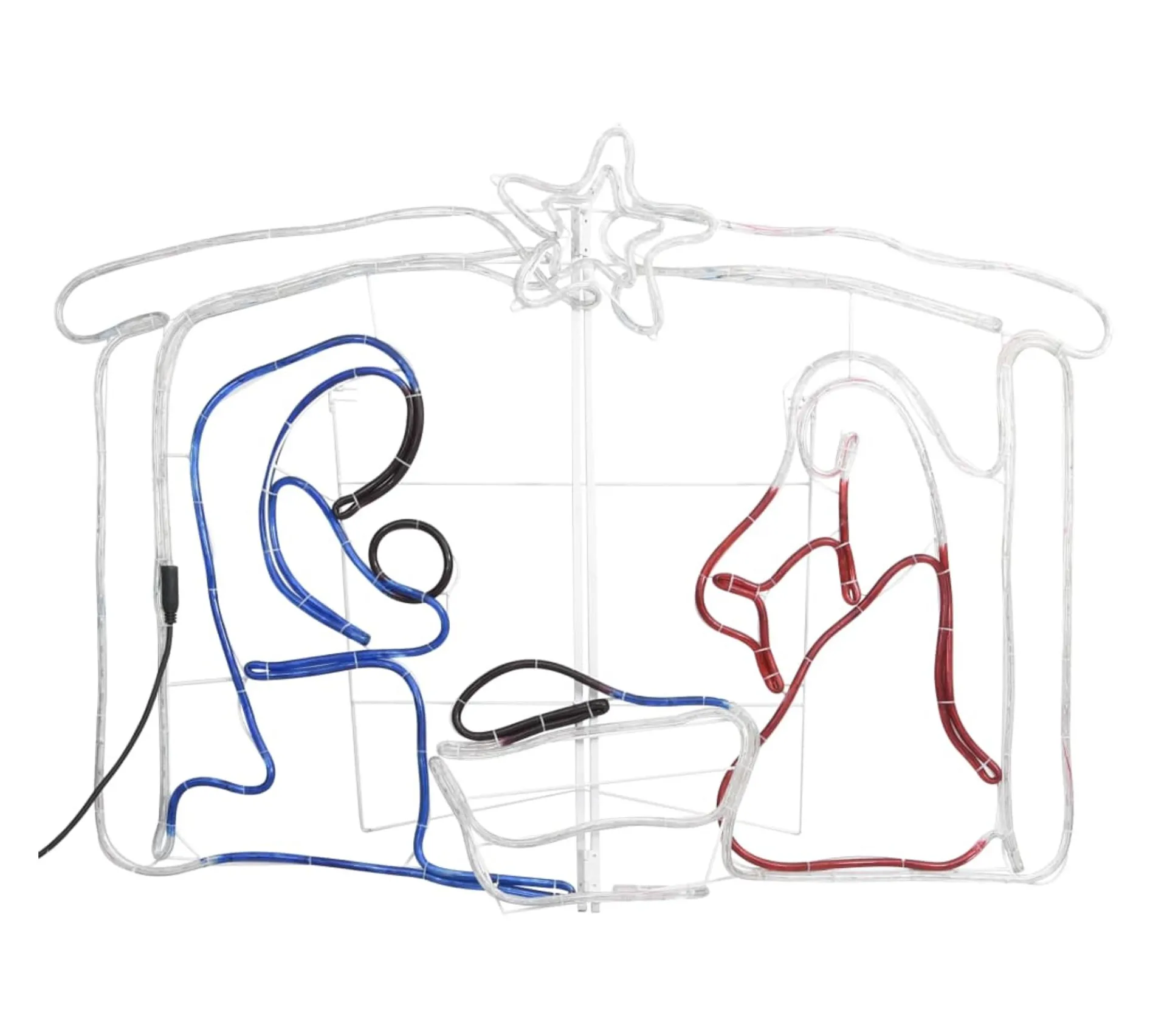 Online * Décoration De La Creche De Noël 240 Led 116X41X87 Cm