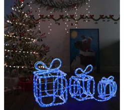 New * Décoration De Noël Avec 180 Led Interieur Et Exterieur