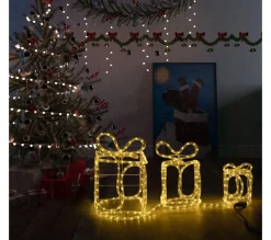 Discount * Décoration De Noël Avec 180 Led Interieur Et Exterieur