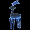 Fashion * Décoration De Noël De Renne Avec Maille 306 Led 60X24X89 Cm