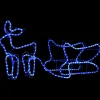 Best Sale * Décoration De Noël D'Exterieur Renne Et Traineau 252 Led