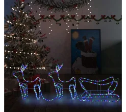 Store * Décoration De Noël D'Exterieur Renne Et Traineau 576 Led