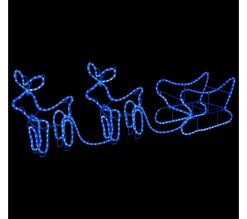 Hot * Décoration De Noël D'Exterieur Renne Et Traineau 576 Led