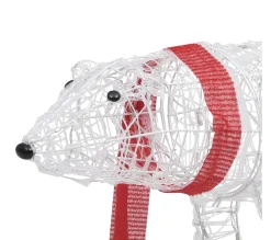 Online * Décoration Lumineuse De Noël Ours 45 Led 71X20X38 Cm Acrylique