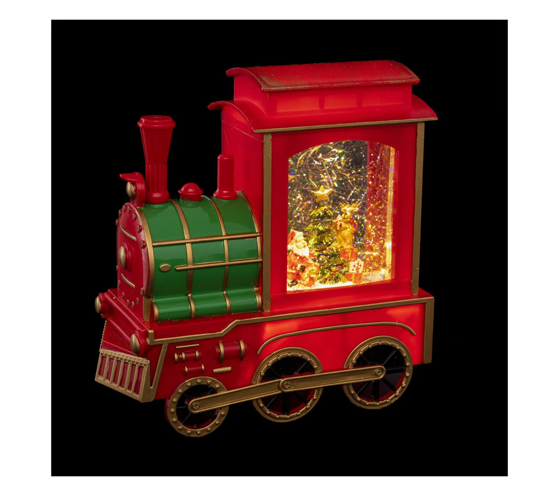 Sale * Décoration Lumineuse Led "Train" 22Cm Rouge