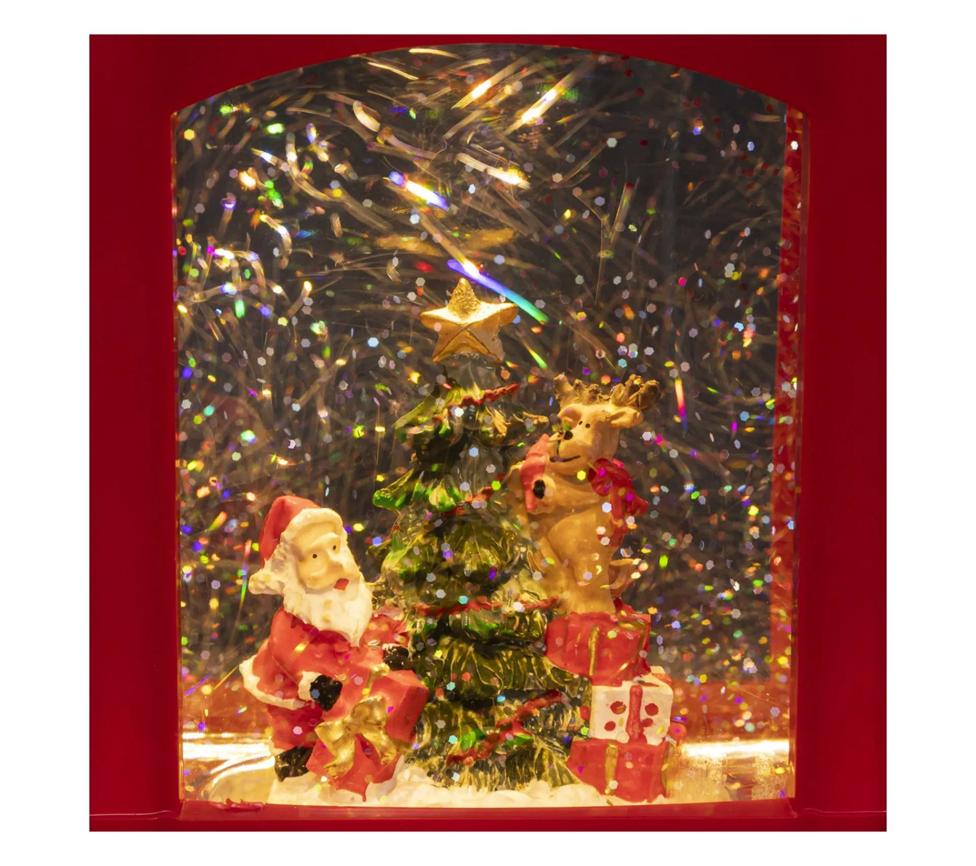 Sale * Décoration Lumineuse Led "Train" 22Cm Rouge