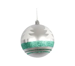 DOUCEUR D'INTERIEUR Guirlande Et Boule De Sapin^Douceur D'Interieur 1 Boule Sapin De Noël Argent