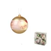 DOUCEUR D'INTERIEUR Guirlande Et Boule De Sapin^Douceur D'Interieur 4 Boules Pere Noël Or