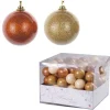 DOUCEUR D'INTERIEUR Guirlande Et Boule De Sapin^Douceur D'Interieur 3 Boules De Noël Or