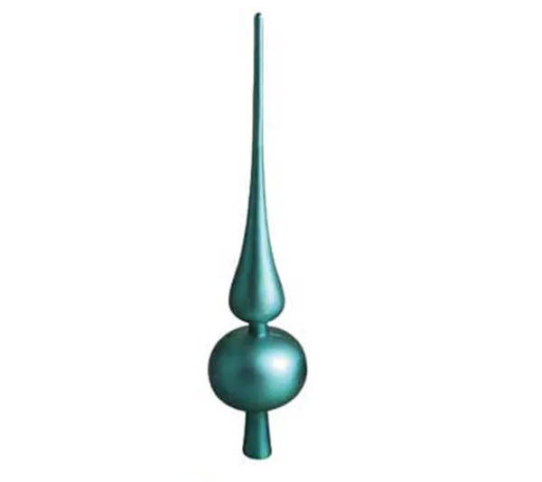 DOUCEUR D'INTERIEUR Guirlande Et Boule De Sapin^Douceur D'Interieur 1 Cimier Bleu Vert Mat