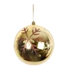 DOUCEUR D'INTERIEUR Guirlande Et Boule De Sapin^Douceur D'Interieur Boule De Noël Or Flocon
